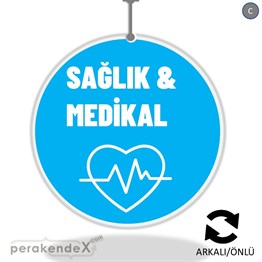 Sağlık Medikal Ürün Çeşitleri DÖNKART -oval,çift yön baskıdön-kart