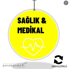 Sağlık Medikal Ürün Çeşitleri DÖNKART -oval,çift yön baskıdön-kart